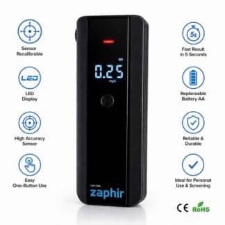 Alcohollmetro Digital Zaphir CDP 2500