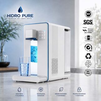 Dispensador de agua hidrogenada, filtrada y mineralizada CDPAHFM1