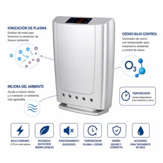 Purificador de aire por ionización de plasma y generador de ozono CDP-050