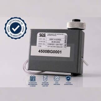 Sensor certificado Blow&Go 4500 con trazabilidad ENAC