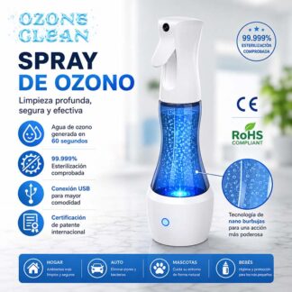 Pulverizador desinfectante de Ozono (O₃) con batería CDP601