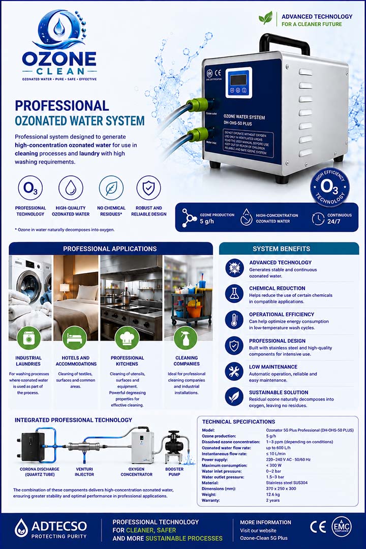 Ozonizador de Agua Portátil 5G Plus Profesional Ozone-Clean_Doc_Es