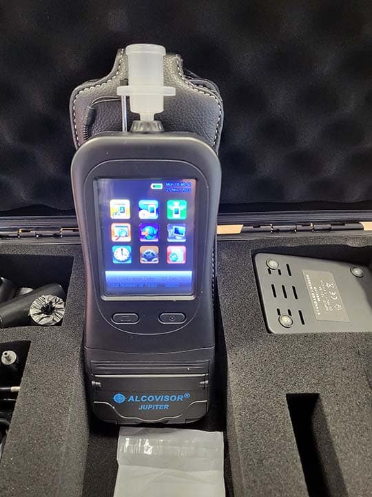 Etilometro cuantitativo AdTecso-Jupiter AT-9900 con impresora