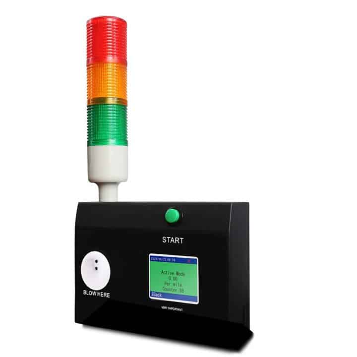 Alcoholímetro para control Laboral ALC Security AT-304W Fast Screening