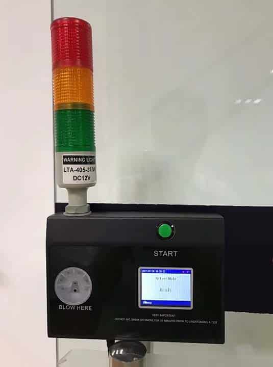 Alcoholímetro para control Laboral ALC Security AT-304W Fast Screening