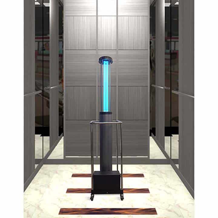 Lámpara UV-C de esterilización y purificación AT-UVC 120-200W transportable