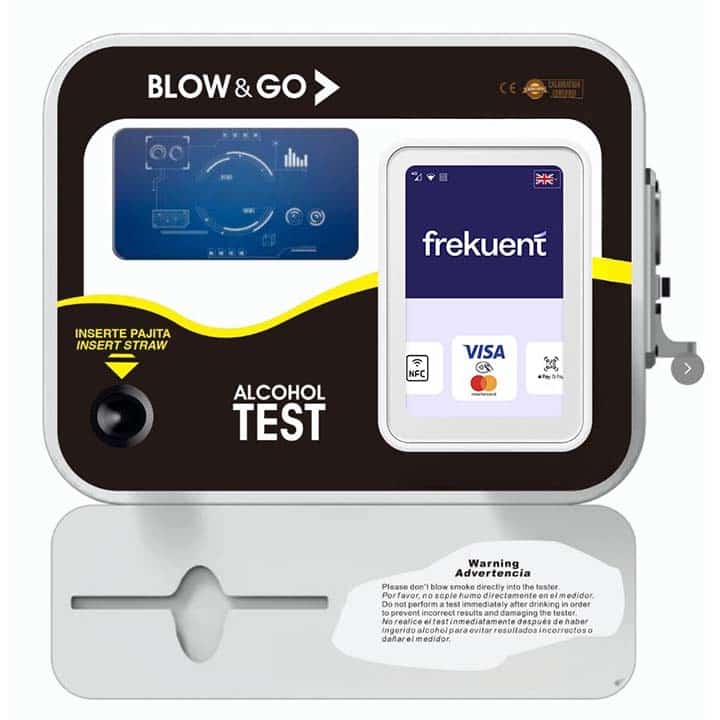 Alcoholímetro vending Blow&Go 4900 Multimedia