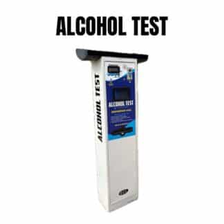 Alcoholímetro vending autónomo con placas solares para exteriores B&G-SOLAR