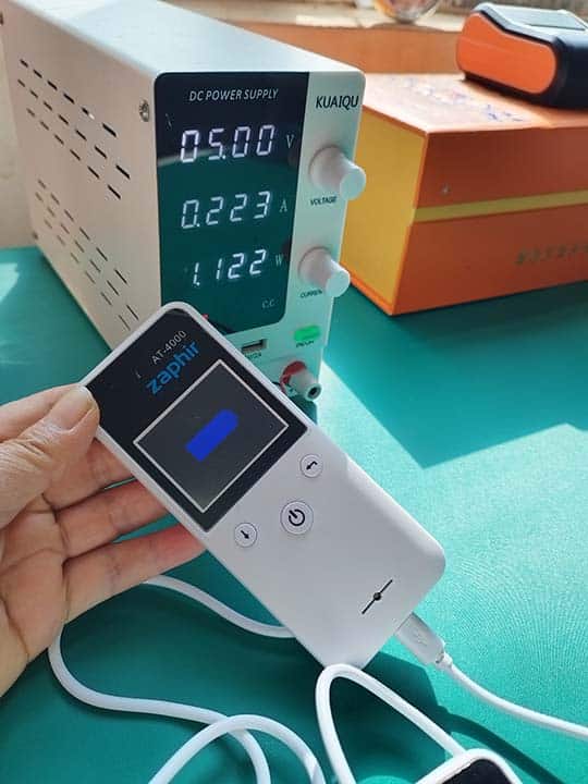 Alcoholímetro profesional Zaphir AT-4000 certificado EN-15964