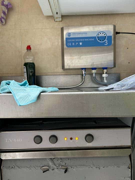 Sistema de ozono para lavadoras Ozone- Clean Stainless Steel SUS304