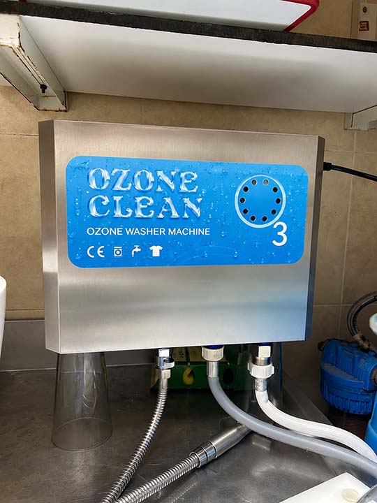 Sistema de ozono para lavadoras Ozone- Clean Stainless Steel SUS304