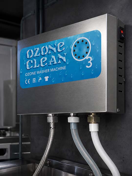 Sistema de ozono para lavadoras Ozone- Clean Stainless Steel SUS304
