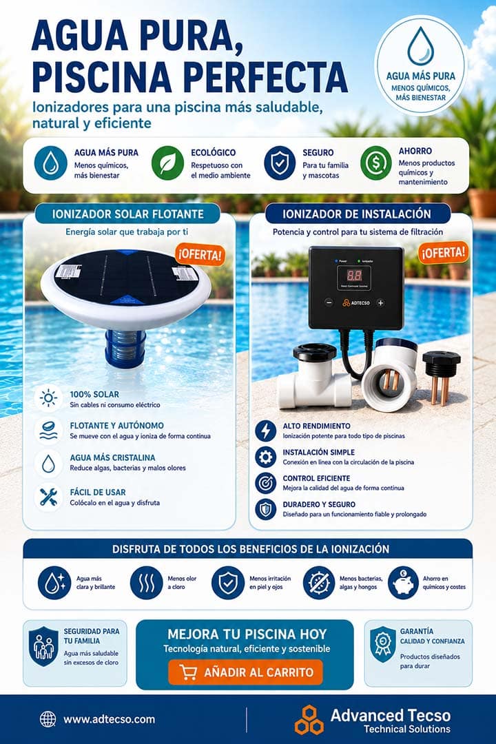 Beneficios de los Ionizadores para Piscinas y Cómo Controlar el Agua con Tiras Reactivas