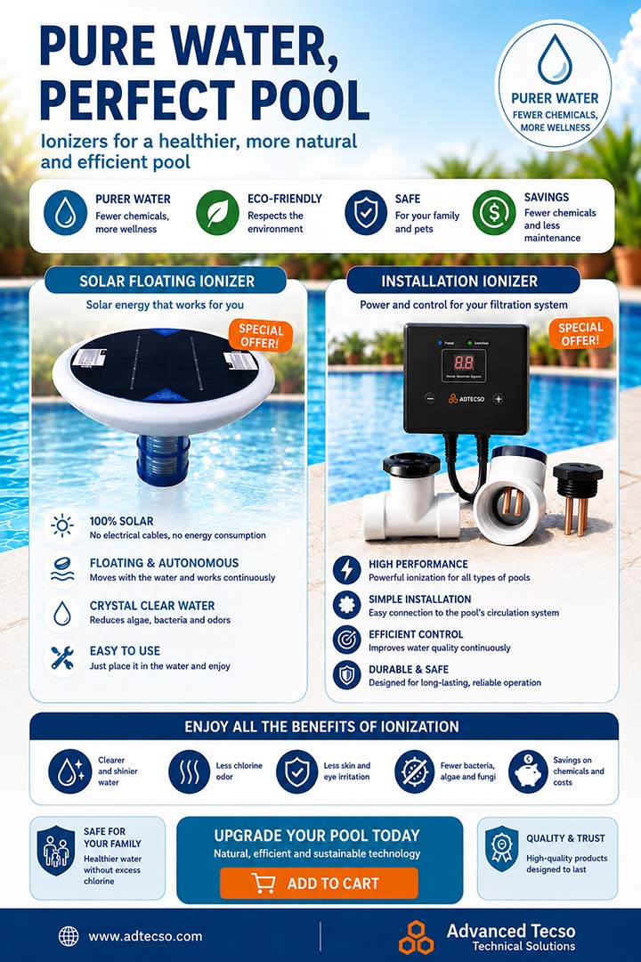 Beneficios de los Ionizadores para Piscinas y Cómo Controlar el Agua con Tiras Reactivas
