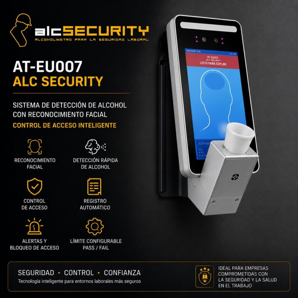 Soluciones ALC Security para Control Preventivo de Alcoholemia en el Entorno Laboral