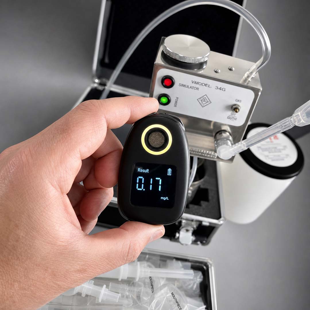 Alcoholimetro Personal YOUBLOW 1000 Portatil sin boquilla y recargable USB-C