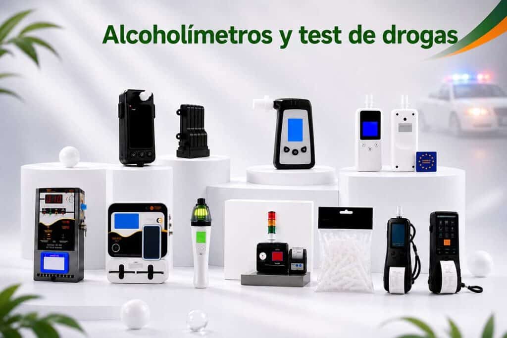 Alcoholímetros y test de drogas