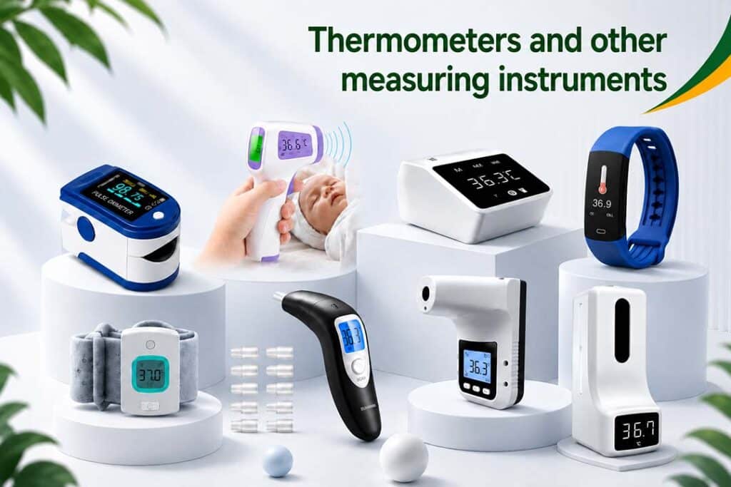 Termómetros y otros instrumentos de medición
